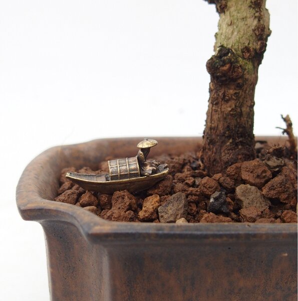 E-bonsai Kovová figurka - loďka