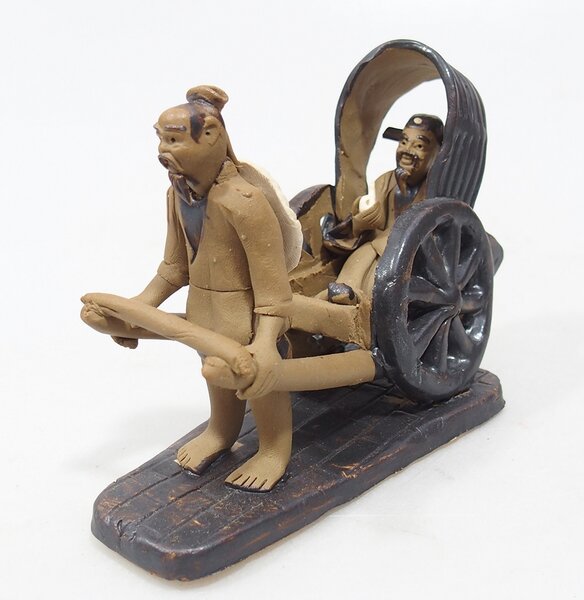 E-bonsai Keramická figurka - vozka