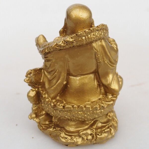 E-bonsai Budha zlatý střední 4,5 x 5,5 cm
