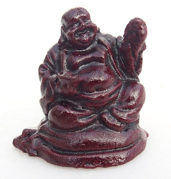 E-bonsai Budha červený sedící 2,5 x 3 cm