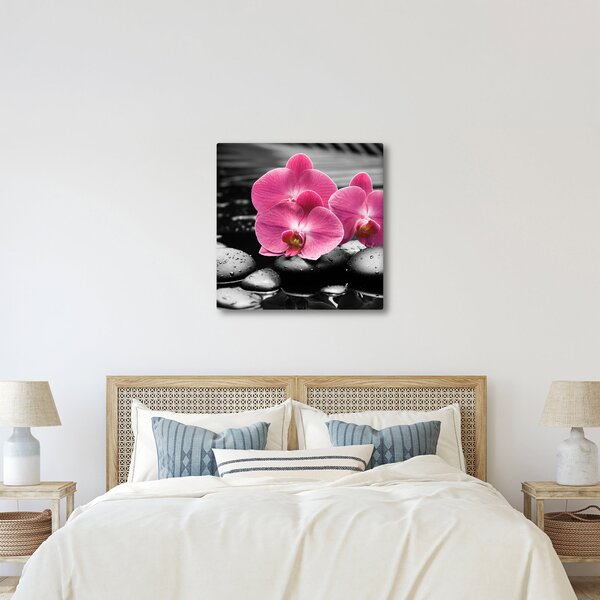 Obraz - Růžové orchideje (30x30 cm)