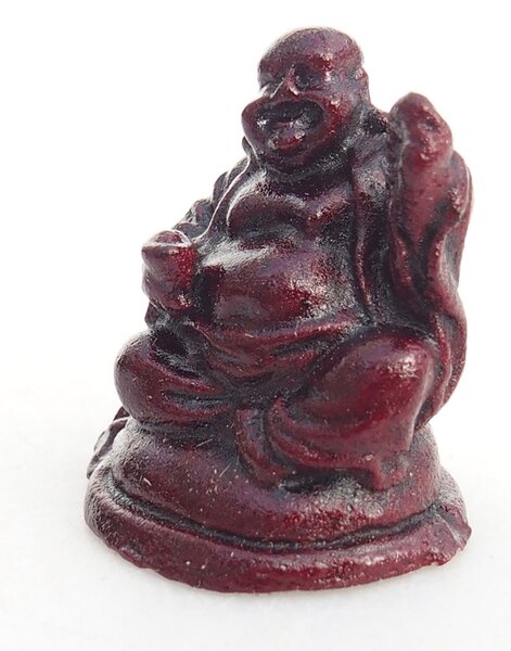 E-bonsai Budha červený sedící 2,5 x 3 cm