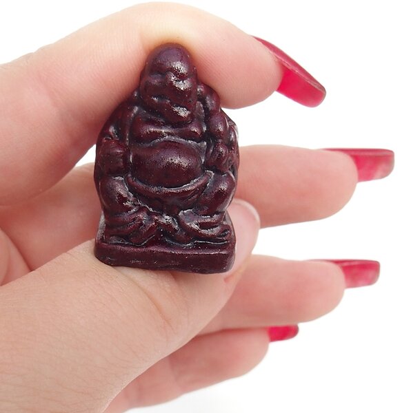E-bonsai Budha červený 2 x 3 cm