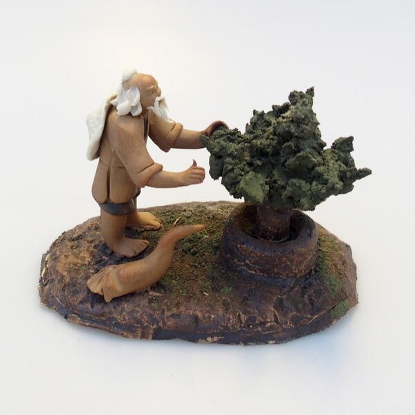 E-bonsai Keramická figurka - Bonsaijista