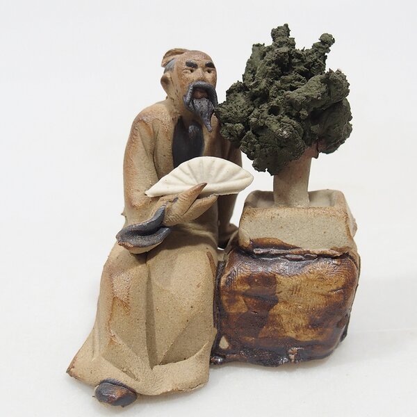 E-bonsai Keramická figurka - Bonsajista