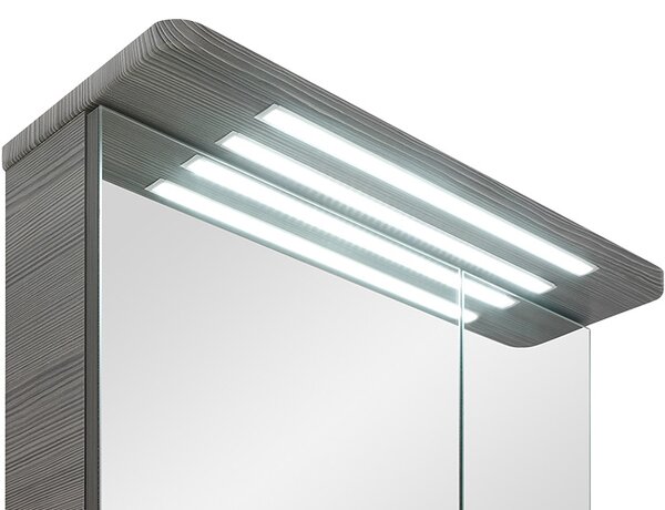 Comodo Zrcadlová skříňka závěsná s LED osvětlením Gary G 80 ZS