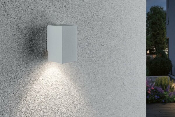 VÝPRODEJ VZORKU PAULMANN HOUSE venkovní nástěnné svítidlo Flame 1x3,8W IP44 3.000K bílá 230V 943.29