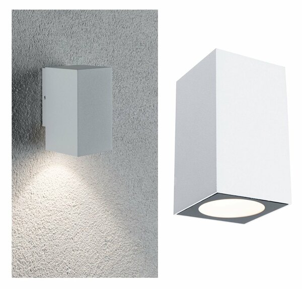 VÝPRODEJ VZORKU PAULMANN HOUSE venkovní nástěnné svítidlo Flame 1x3,8W IP44 3.000K bílá 230V 943.29