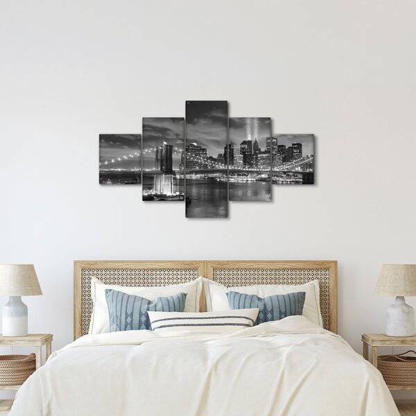 Obraz - Brooklynský most (125x70 cm)