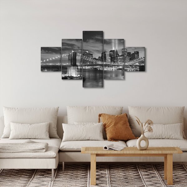 Obraz - Brooklynský most (125x70 cm)