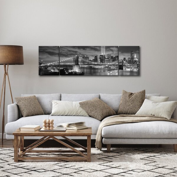Obraz - Brooklynský most (170x50 cm)
