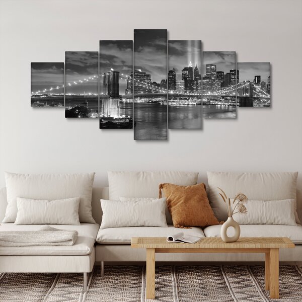 Obraz - Brooklynský most (210x100 cm)