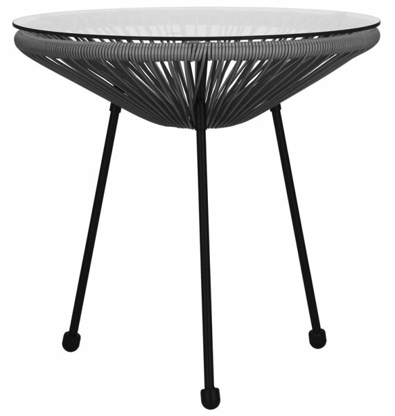 Zahradní stůl 50 cm, šedý SPRINGOS LOA GF0091
