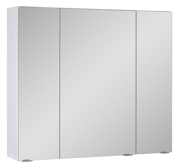 Zrcadlová skříňka závěsná bez osvětlení Amanda W 80 ZS, bílá
