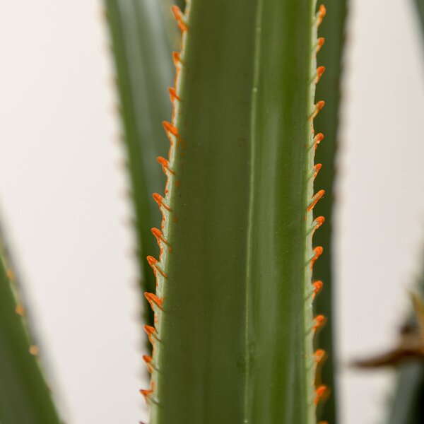 Umělá rostlina yucca HOMCOM v květináči 190 cm - 39 realistických listů pro dekoraci domova, obývacího pokoje, kanceláře a zahrady Ø17x190 cm Zelená |
