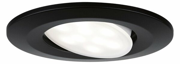 PAULMANN HomeSpa LED vestavné svítidlo Calla 3ks sada výklopné IP65 90mm 30° 3x5W 230V CCT černá mat