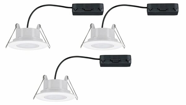 PAULMANN Vestavné svítidlo LED Calla kruhové 3x5,5W bílá mat výklopné nastavitelná teplota barvy 999.35 P 99935