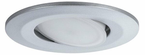 PAULMANN HomeSpa LED vestavné svítidlo Calla 3ks sada výklopné IP65 90mm 30° 3x5W 230V CCT matný chrom