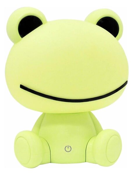 LED Stmívatelná dětská dotyková lampa FROG LED/2,5W/3,7V 1200 mAh