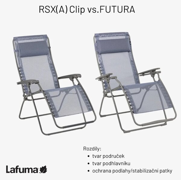 Relaxační křeslo Lafuma FUTURA AirComfort hnědá Taupe