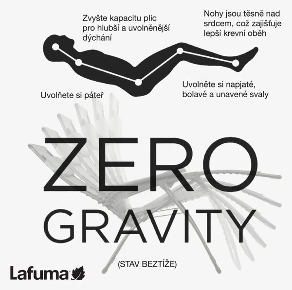 Relaxační křeslo Lafuma FUTURA AirComfort hnědá Taupe