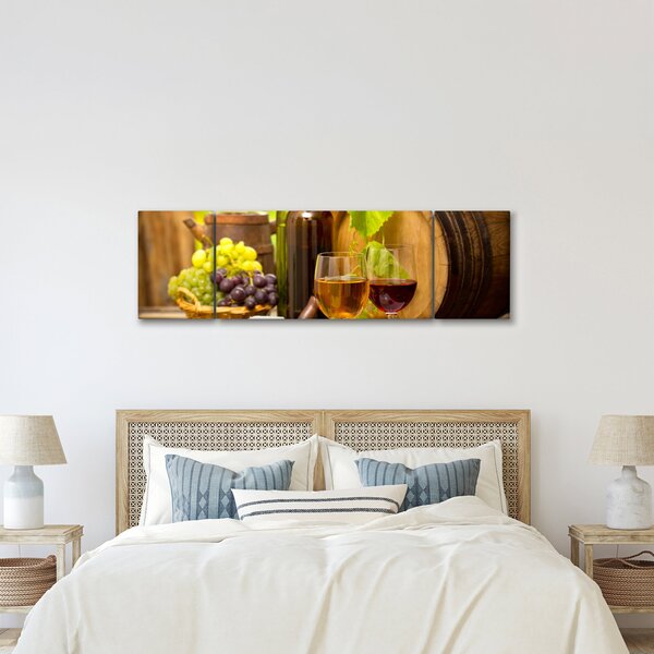 Obraz - Vína (170x50 cm)