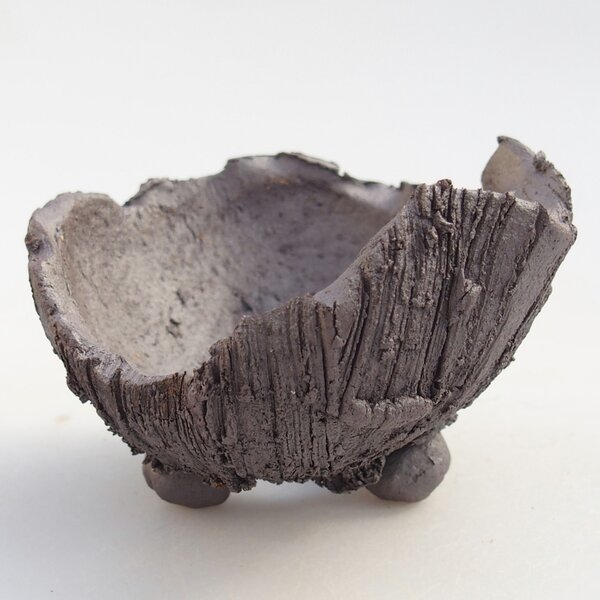 E-bonsai Keramická Skořápka 8,5 x 8 x 5,5 cm kovová