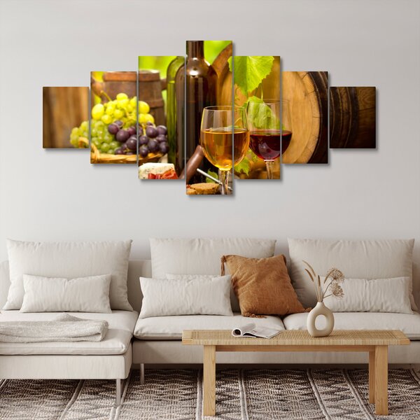 Obraz - Vína (210x100 cm)