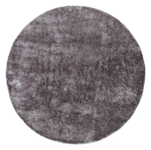 Kulatý koberec Mattis, šedý, ⌀200