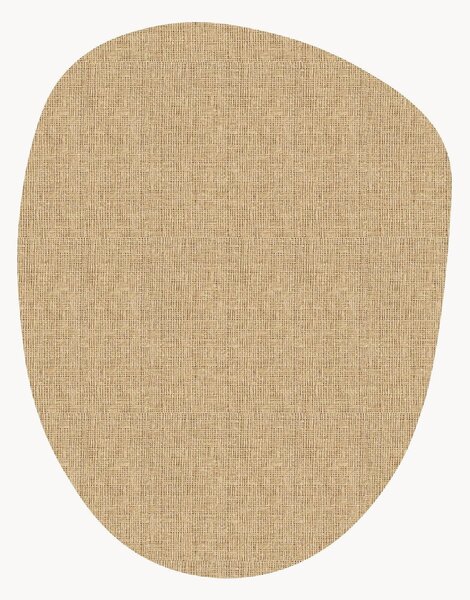 Vinylová rohožka's organickým tvarem a protiskluzovou vrstvou Forma Fibra Natural