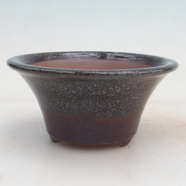 E-bonsai Bonsai miska 15 x 15 x 7 cm vínovošedá