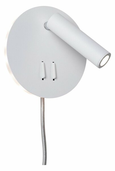 PAULMANN LED nástěnné svítidlo Tabari 4 W/ 1,4 W bílá/chrom, kov 789.18
