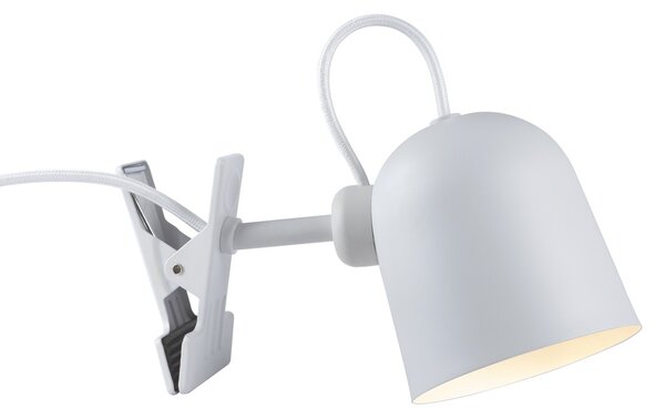 NORDLUX Flexibilní lampička s klipem ANGLE, 1xGU10, 15W, bílá 2220362001