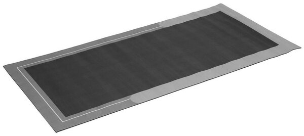 Aqualine Aqualine, Koupelnová předložka 60x120cm, absorpční, šedá, PCD014V