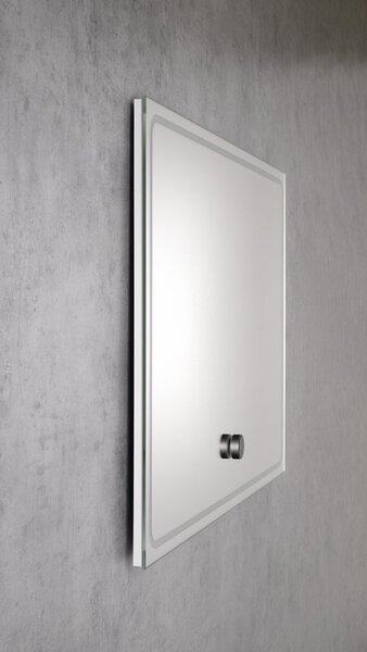 Sapho Sapho, GEMINI zrcadlo s LED osvětlením 100x70cm, chytré funkce, GM100K