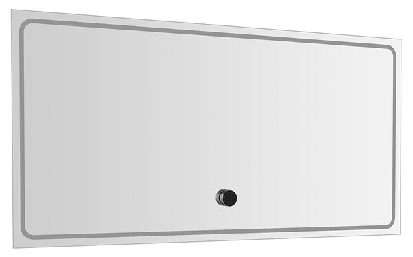 Sapho Sapho, GEMINI zrcadlo s LED osvětlením 120x60cm, chytré funkce, GM120K