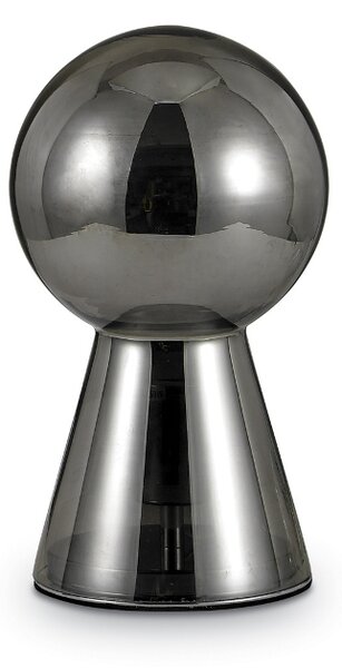 IDEAL LUX Stolní lampička BIRRILO, šedá, 30cm 116570