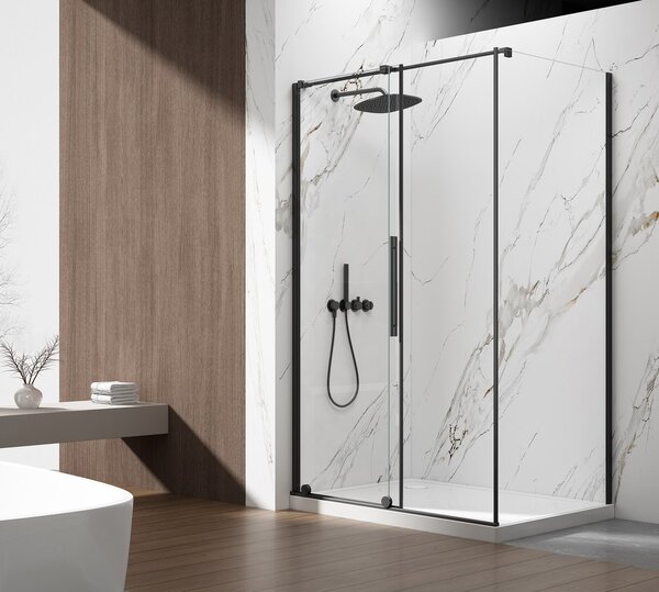Gelco Gelco, SPIRIT BLACK obdélníková sprchová zástěna 1000x900mm L/P varianta, GI1010BGI3590B