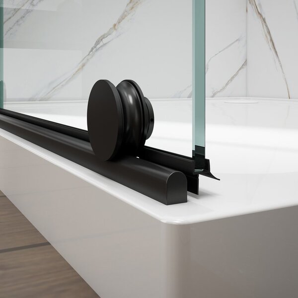 Gelco Gelco, SPIRIT BLACK obdélníková sprchová zástěna 1000x900mm L/P varianta, GI1010BGI3590B
