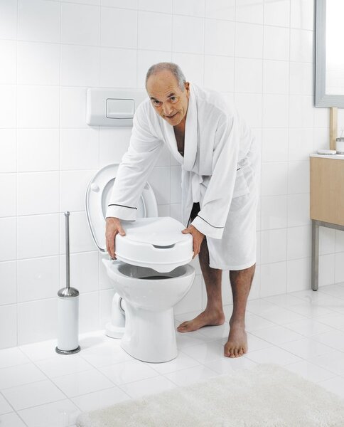 Ridder Ridder, HANDICAP WC sedátko zvýšeno 10cm, černá, A0071010