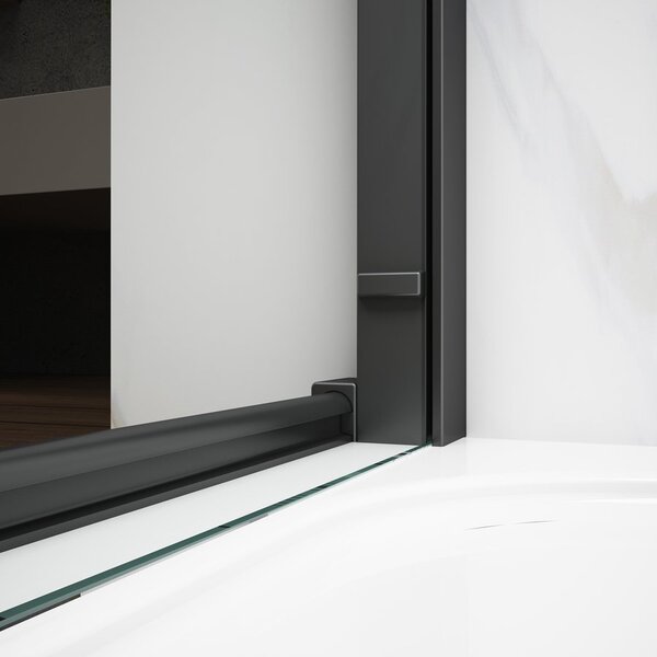 Gelco Gelco, SPIRIT BLACK obdélníková sprchová zástěna 1000x900mm L/P varianta, GI1010BGI3590B