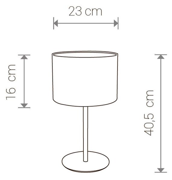Stolní lampa Nowodvorski ALICE GOLD I 9091