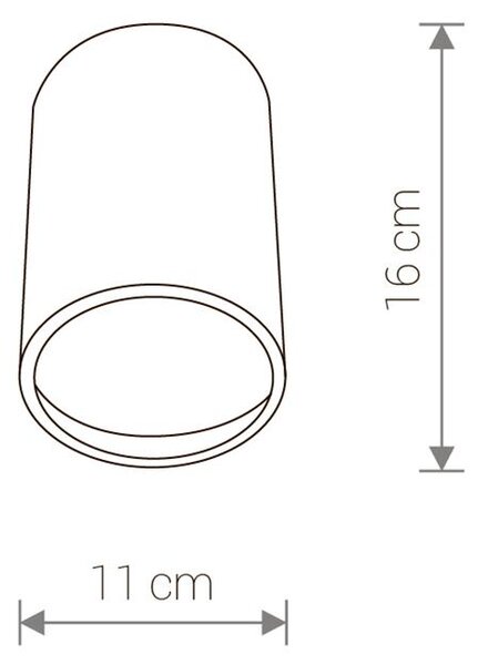 Venkovní stropní svítidlo Nowodvorski FOG 3403