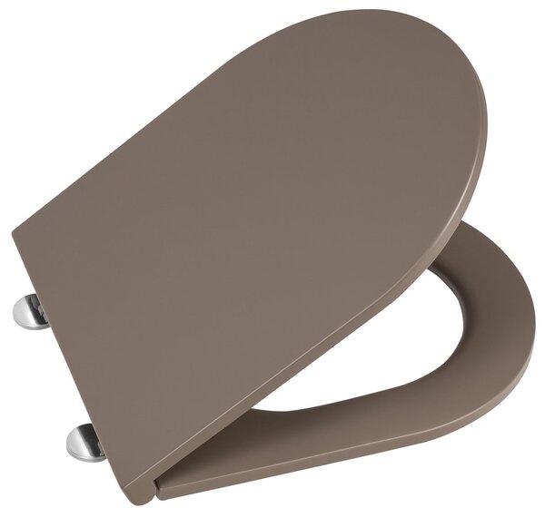 Isvea Isvea, INFINITY WC sedátko, SLIM, Soft Close, Easy Take, taupe, 40KF0531I