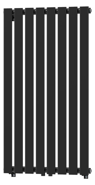 Gamma Vertical, topné těleso 600x1100 mm, 737 W, černá matná, GMA-VERT-11060-BK