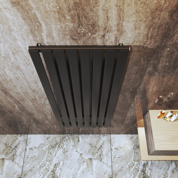 Gamma Vertical, topné těleso 600x1400 mm, 916 W, černá matná, GMA-VERT-14060-BK