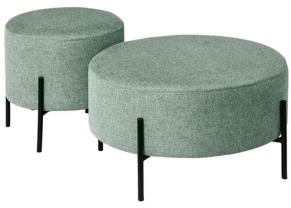 Puf amila Ø 60 cm zelený