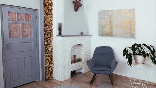 ALLboards METAL MB96_00101 Magnetická kovová tabule zlatý beton 90x60 cm
