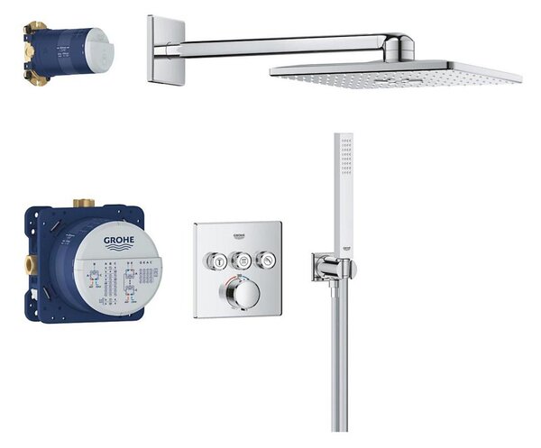 GROHE 34875000 - Sprchový systém PRECISION SMARTCONTROL 310 mm lesklý chrom