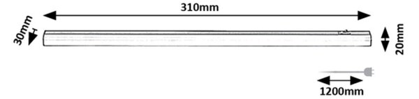 78003 LED Podlinkové svítidlo GREG LED 4W